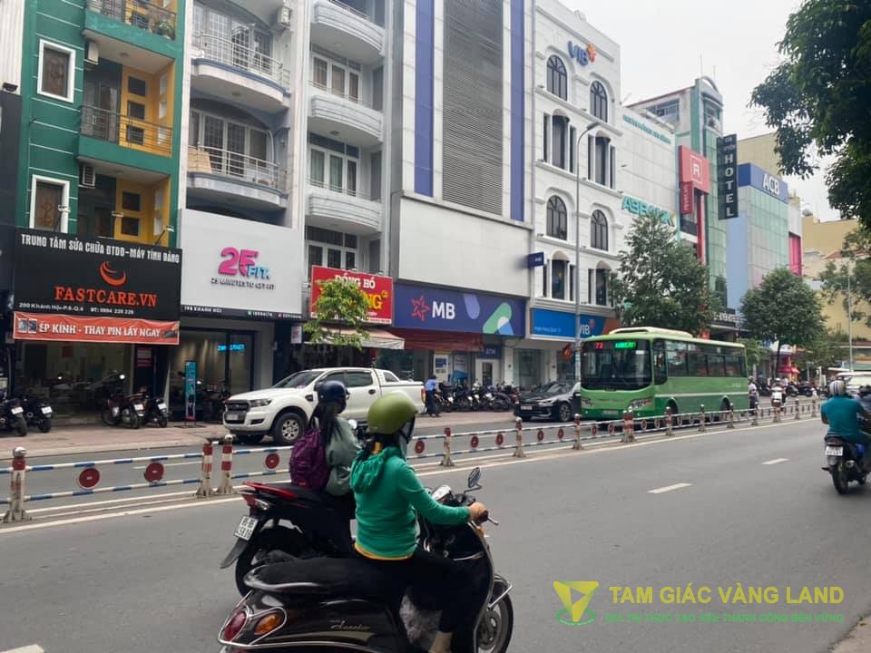 Cho thuê nhà 223 Khánh Hội, Phường 05, Quận 04.